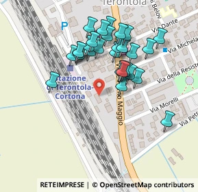 Mappa Strada, 52043 Castiglion Fiorentino AR, Italia (0.10714)