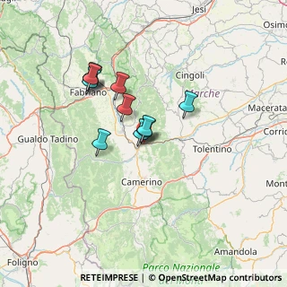 Mappa Strada Provinciale Septempedana, 62022 San Severino Marche MC, Italia (11.06909)