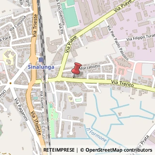 Mappa Via Trento, 85, 53048 Sinalunga, Siena (Toscana)