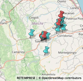Mappa Viale Trento e Trieste, 62029 Tolentino MC, Italia (11.52412)