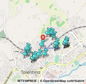 Mappa Via Pasubio, 62029 Tolentino MC, Italia (0.4095)