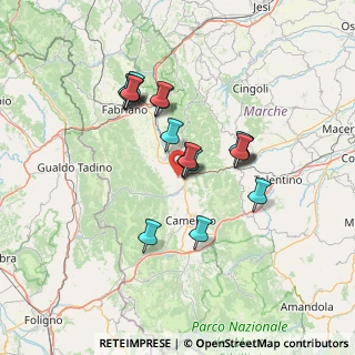 Mappa Località Rustano, 62022 Castelraimondo MC, Italia (12.04167)