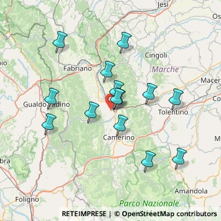 Mappa Località Rustano, 62022 Castelraimondo MC, Italia (14.36286)