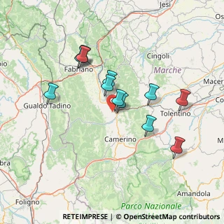 Mappa Località Rustano, 62022 Castelraimondo MC, Italia (13.20083)