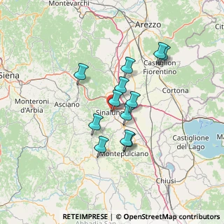 Mappa Piazza XX Settembre, 53048 Sinalunga SI, Italia (11.22917)