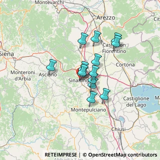 Mappa Piazza XX Settembre, 53048 Sinalunga SI, Italia (9.91786)