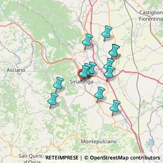 Mappa Piazza XX Settembre, 53048 Sinalunga SI, Italia (5.94923)