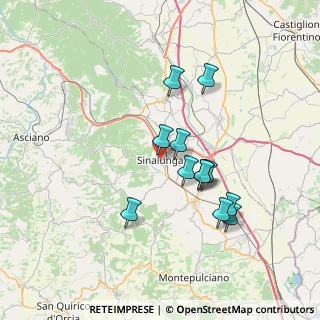 Mappa Piazza XX Settembre, 53048 Sinalunga SI, Italia (6.52)