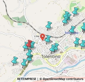 Mappa Via Antonio Gramsci, 62029 Tolentino MC, Italia (0.632)