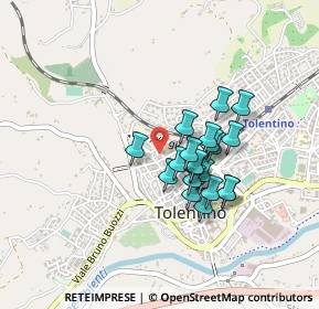 Mappa Via Antonio Gramsci, 62029 Tolentino MC, Italia (0.34)