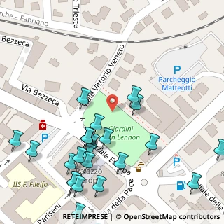 Mappa Piazzale Europa, 62029 Tolentino MC, Italia (0.07917)