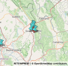Mappa VIA Flaminia KM. 183, 06023 Gualdo Tadino PG, Italia (38.48286)