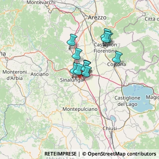 Mappa Via Trasimeno, 53048 Sinalunga SI, Italia (8.89417)
