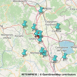 Mappa Via Trasimeno, 53048 Sinalunga SI, Italia (14.64923)