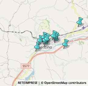 Mappa Via Manfredi Gravina, 62029 Tolentino MC, Italia (0.95636)