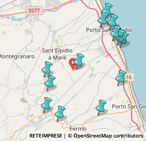 Mappa Via San Giuseppe, 63811 Sant'Elpidio a mare FM, Italia (4.98923)