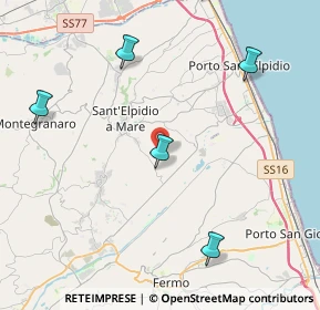 Mappa Via San Giuseppe, 63811 Sant'Elpidio a mare FM, Italia (6.74091)