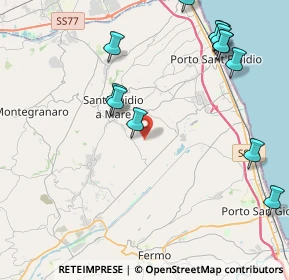 Mappa Via San Giuseppe, 63811 Sant'Elpidio a mare FM, Italia (5.21538)