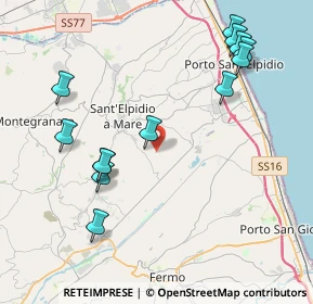 Mappa Via San Giuseppe, 63811 Sant'Elpidio a mare FM, Italia (4.73462)
