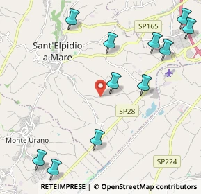 Mappa Via San Giuseppe, 63811 Sant'Elpidio a mare FM, Italia (2.77909)