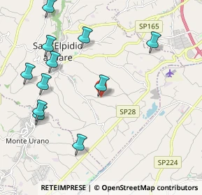 Mappa Via San Giuseppe, 63811 Sant'Elpidio a mare FM, Italia (2.48364)