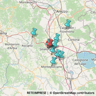 Mappa , 53048 Sinalunga SI, Italia (8.06)