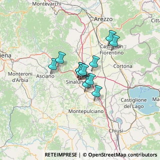Mappa , 53048 Sinalunga SI, Italia (7.97417)