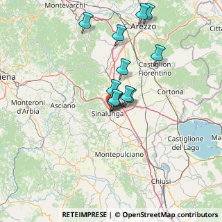 Mappa , 53048 Sinalunga SI, Italia (12.34667)