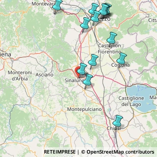 Mappa , 53048 Sinalunga SI, Italia (21.40857)
