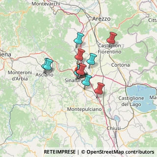 Mappa , 53048 Sinalunga SI, Italia (8.85545)