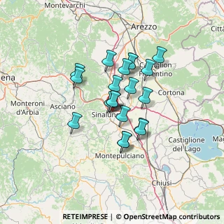 Mappa Via Filippo Turati, 53048 Sinalunga SI, Italia (10.3165)
