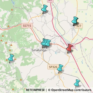Mappa Via Filippo Turati, 53048 Sinalunga SI, Italia (4.73714)