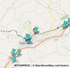 Mappa Contrada Colmaggiore, 62029 Tolentino MC, Italia (2.72)