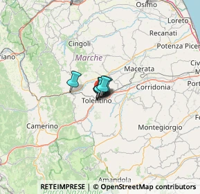 Mappa Contrada Colmaggiore, 62029 Tolentino MC, Italia (14.04727)