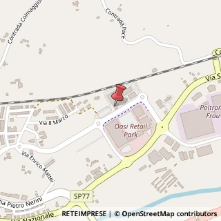 Mappa Cnt Pace, 14, 62029 Tolentino, Macerata (Marche)