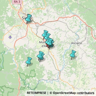 Mappa Via Emilia, 53014 Monteroni d'Arbia SI, Italia (5.28)