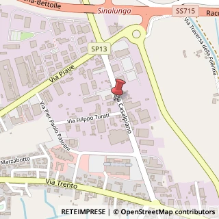 Mappa Via Casalpiano, 17 a-b, 53048 Sinalunga, Siena (Toscana)