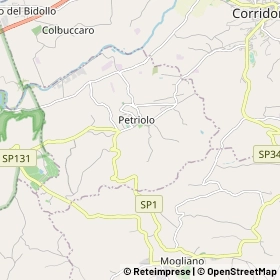 Mappa Petriolo