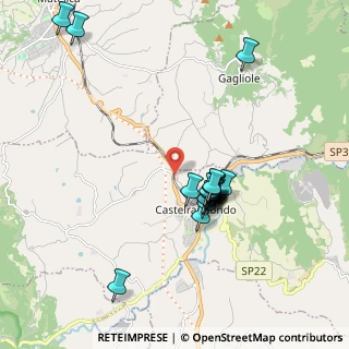 Mappa Località Feggiani, 62022 Castelraimondo MC, Italia (1.7575)