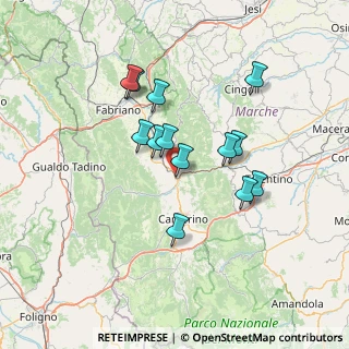 Mappa Località Feggiani, 62022 Castelraimondo MC, Italia (12.24385)