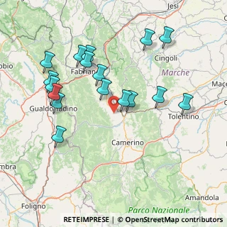 Mappa Località Stroppigliosi, 62022 Castelraimondo MC, Italia (16.61765)