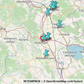 Mappa Centro Commerciale I Gelsi, 53048 Sinalunga SI, Italia (16.29636)