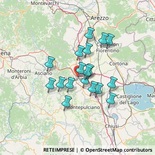 Mappa Centro Commerciale I Gelsi, 53048 Sinalunga SI, Italia (11.60444)