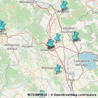 Mappa Centro Commerciale I Gelsi, 53048 Sinalunga SI, Italia (19.78)