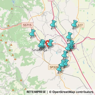 Mappa Centro Commerciale I Gelsi, 53048 Sinalunga SI, Italia (3.48667)