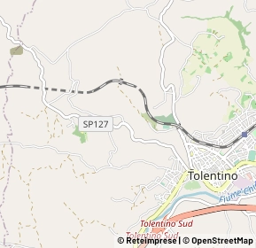 Mappa Contrada Troiano, 62029 Tolentino MC, Italia (0.71538)