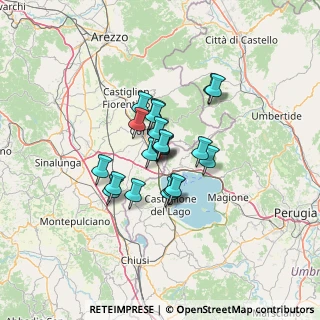 Mappa Località Cortoreggio, 52044 Cortona AR, Italia (9.105)