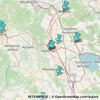Mappa Via Pier Paolo Pasolini, 53048 Sinalunga SI, Italia (19.7825)