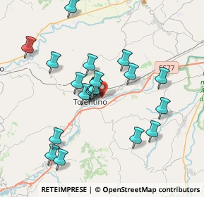 Mappa Viale Giovanni XXIII, 62029 Tolentino MC, Italia (3.609)