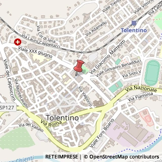 Mappa Viale Pietro Pietramellara, 5, 62029 Tolentino, Macerata (Marche)